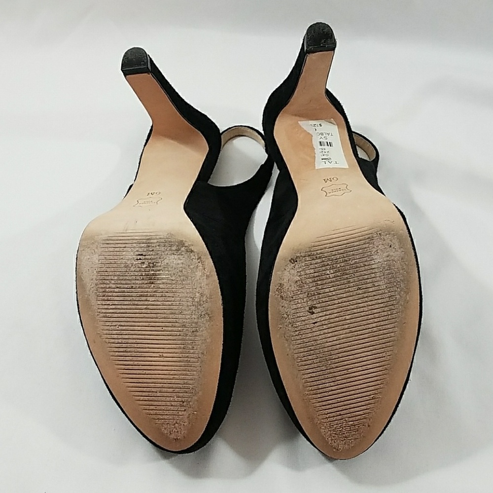 Talbots Suede Sling Back Heels - Picture 4 of 7